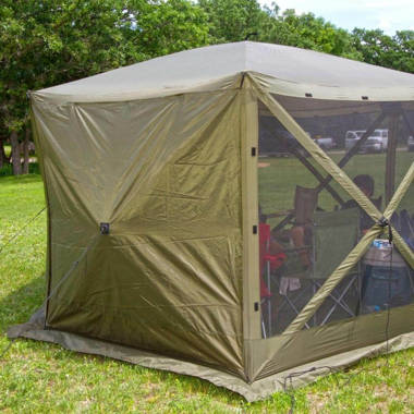 CLAM Quick Set Screen Hub Tent Wind Sun Panels Accessory Only